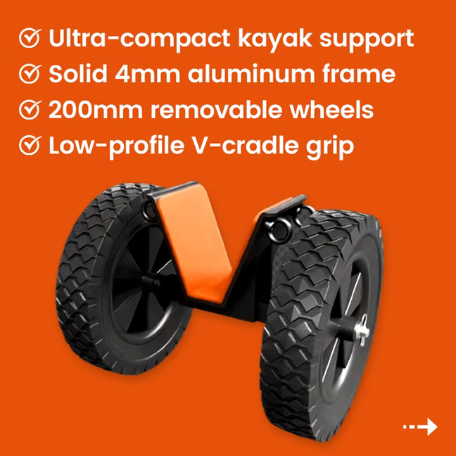 Track One – Ultra-Light Kayak Trolley