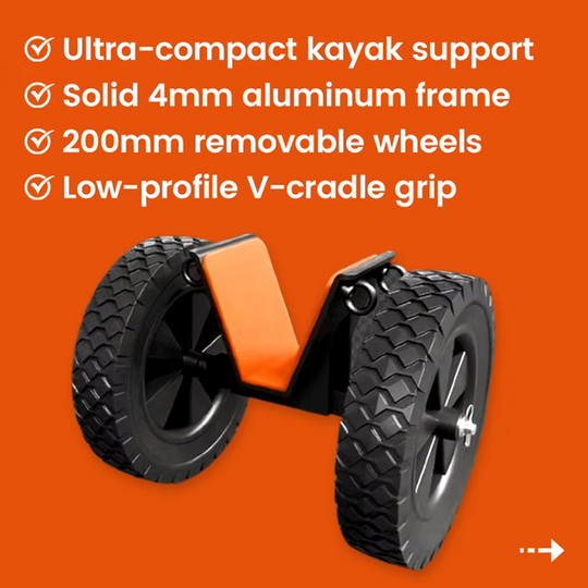 Track One – Ultra-Light Kayak Trolley